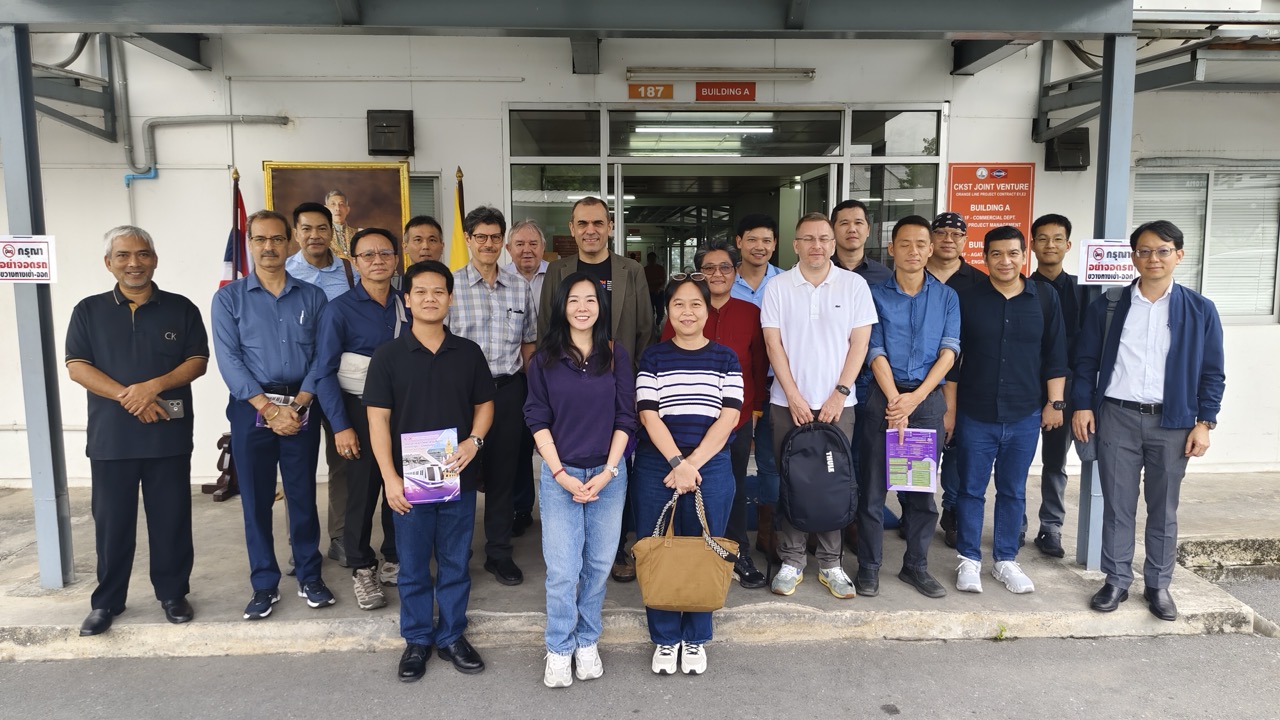 PMI Thailand Chapter Technical Field Visit to the MRT Purple Line South Project
