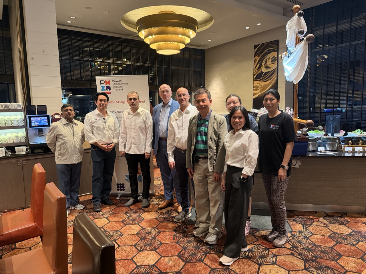 PMI Thailand Chapter board group photo